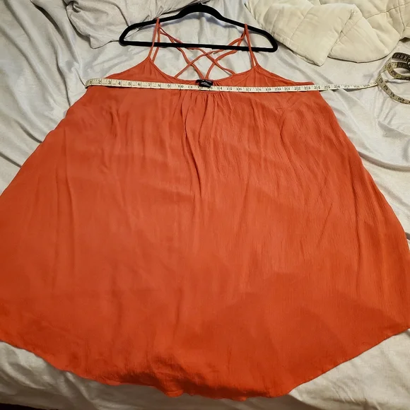 Vacation dress -Tangerine - Picture 6 of 6